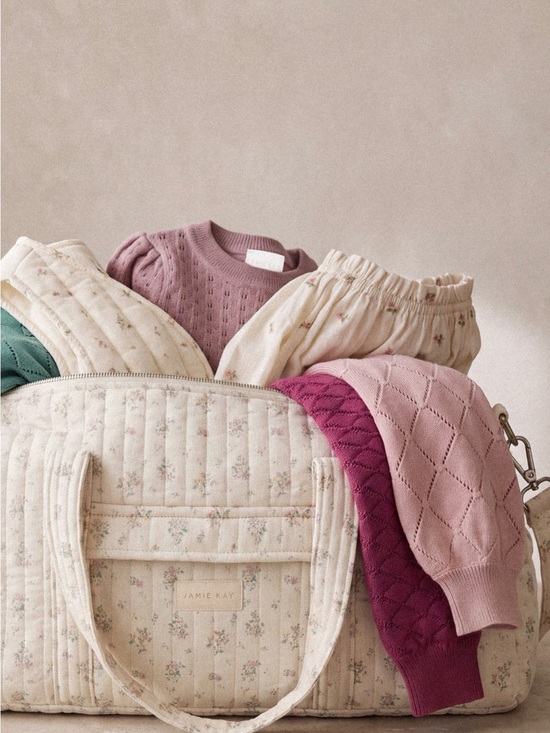 Jamie Kay Handbags - NWT Jamie Kay Adelaide Quilted Overnight Bag - Justine Orchid